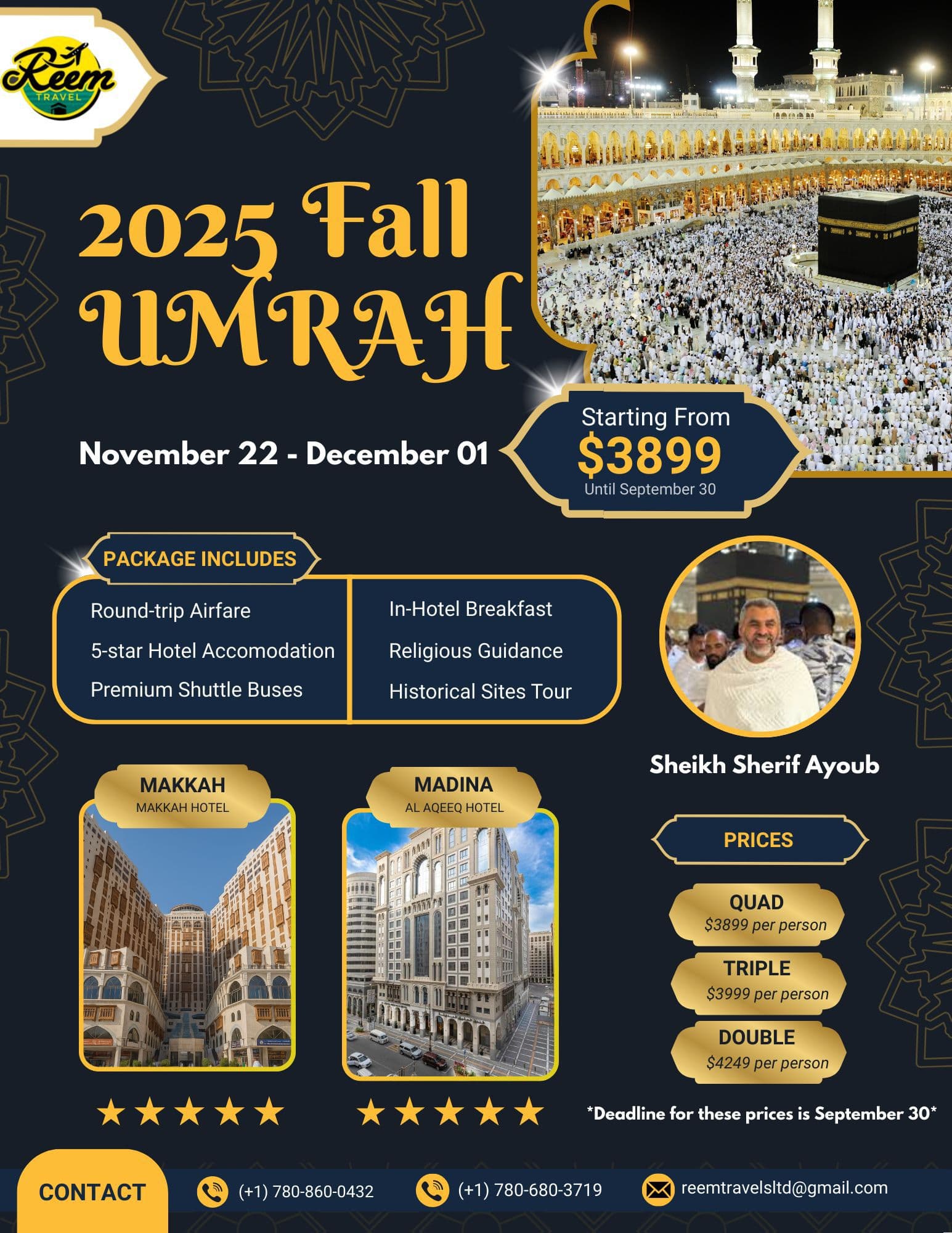November Umrah